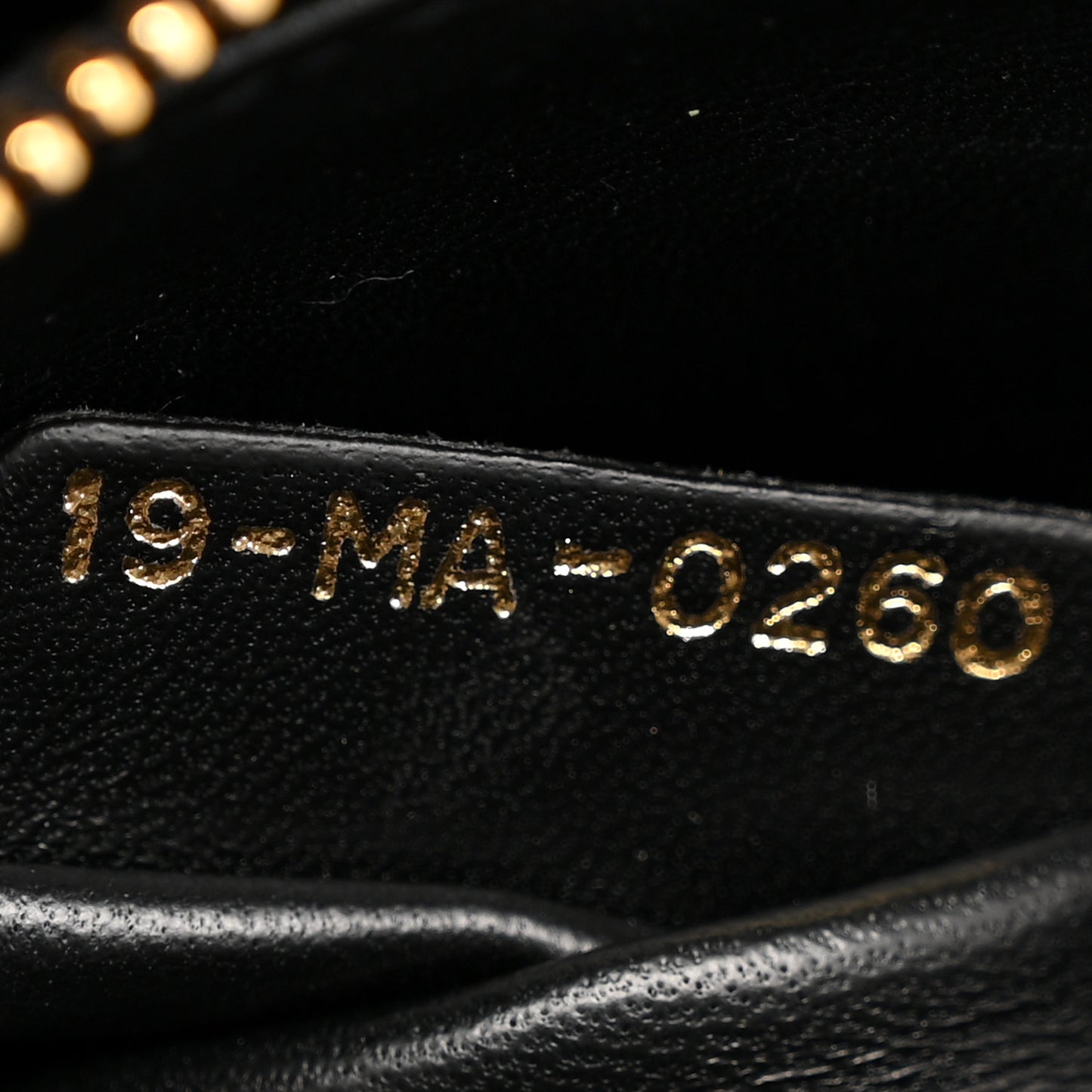 Grained Calfskin Large St. Honore Tote Black