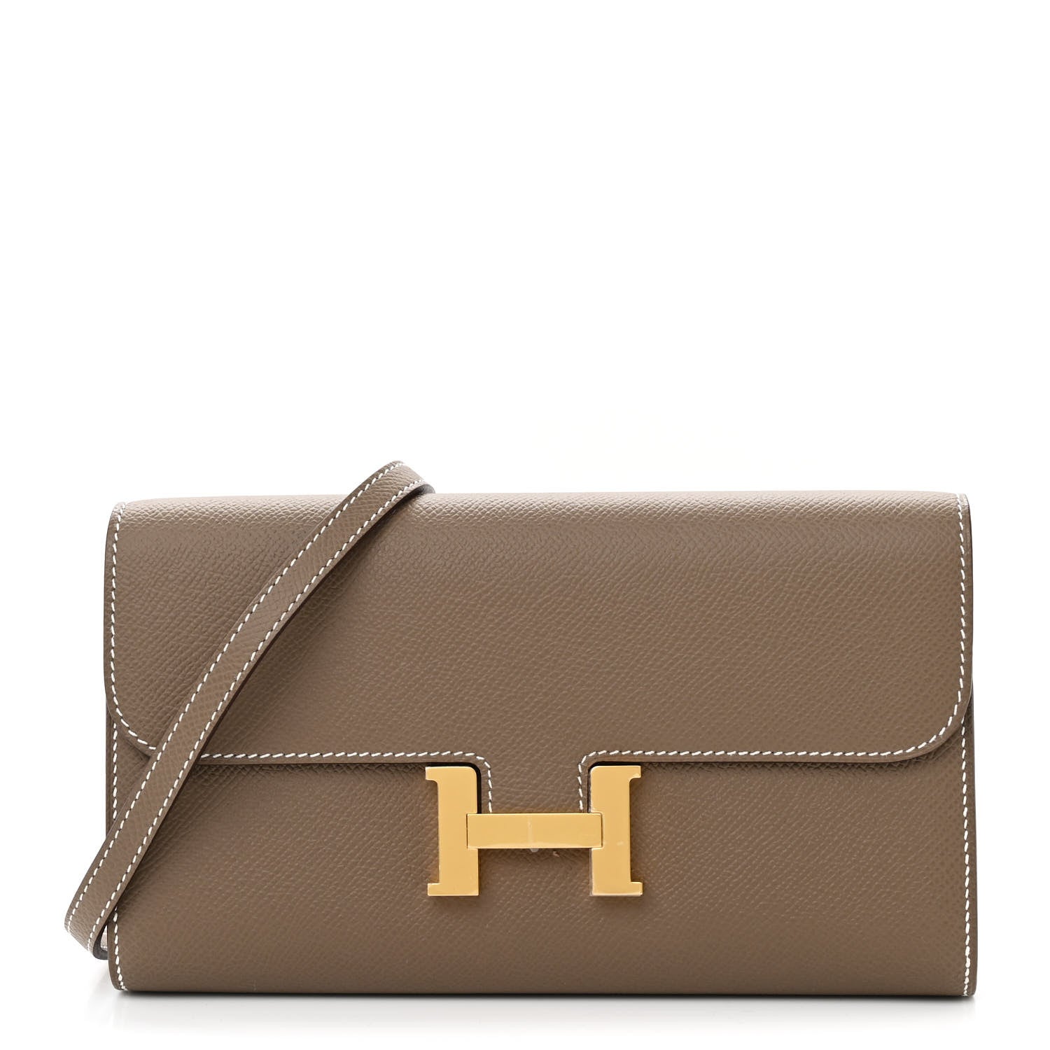 Hermes Epsom Constance Long To Go Wallet Etoupe 1 of 16