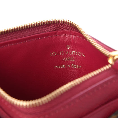 Louis Vuitton Monogram Zipped Card Holder Fuchsia 5 of 6