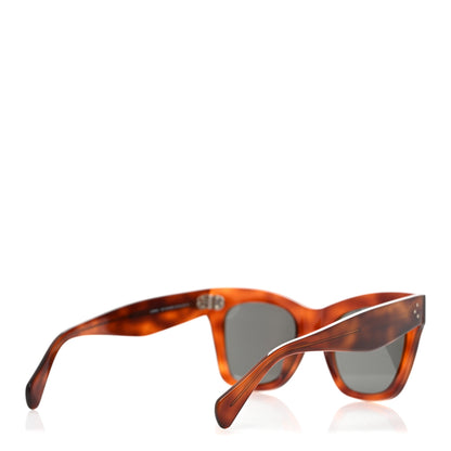 Celine Acetate Polarized Cat Eye Sunglasses CL4004IN Havana 4 of 7