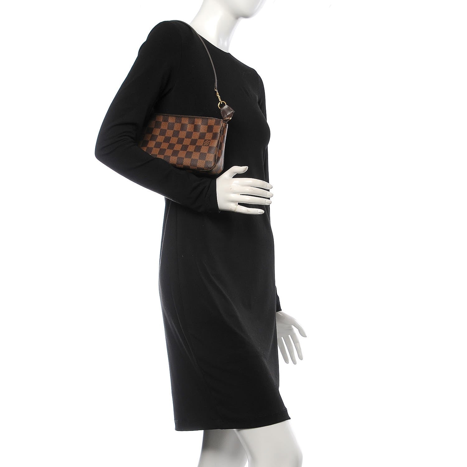 Louis Vuitton Damier Ebene Pochette Accessories NM 2 of 8