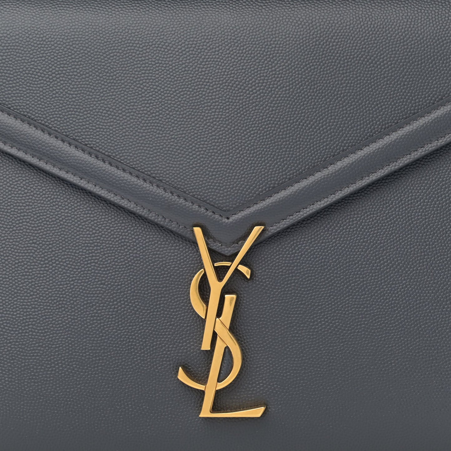 Grain de Poudre Medium Classic Monogram Cassandra Top Handle Dark Smog