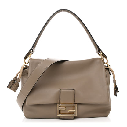 Fendi Nappa Medium Mamma Baguette Dove Gray 1 of 10
