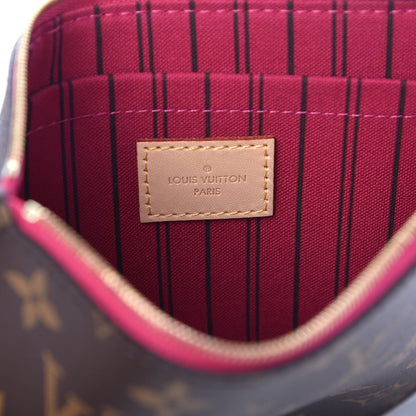 Louis Vuitton Monogram Neverfull MM GM Pochette Pivoine 6 of 8