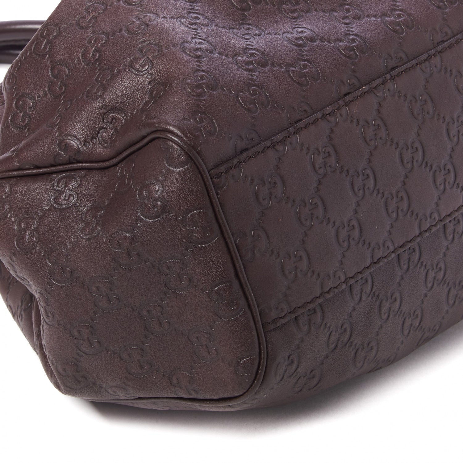 Gucci Guccissima Medium Sukey Tote Chocolate 5 of 10