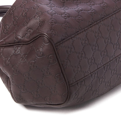 Gucci Guccissima Medium Sukey Tote Chocolate 5 of 10