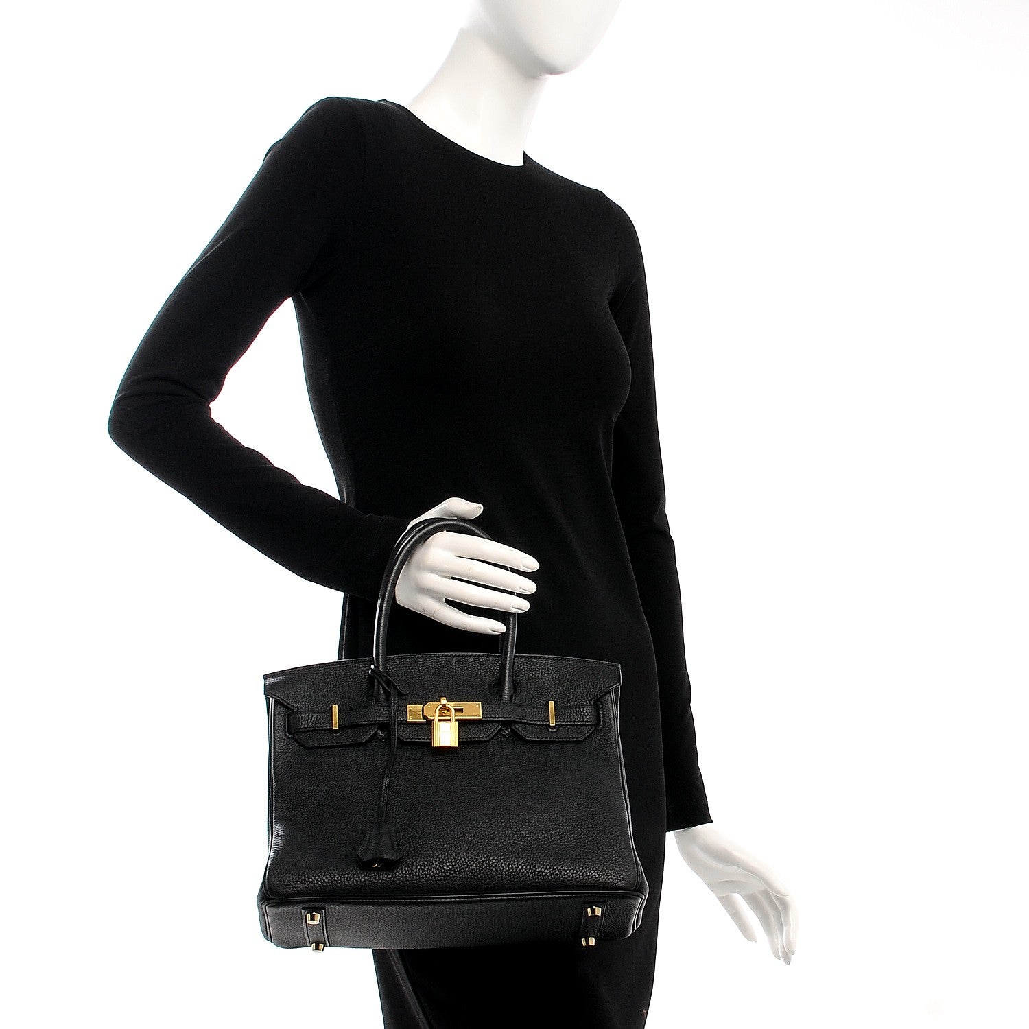 Hermes Togo Birkin 30 Black 2 of 23
