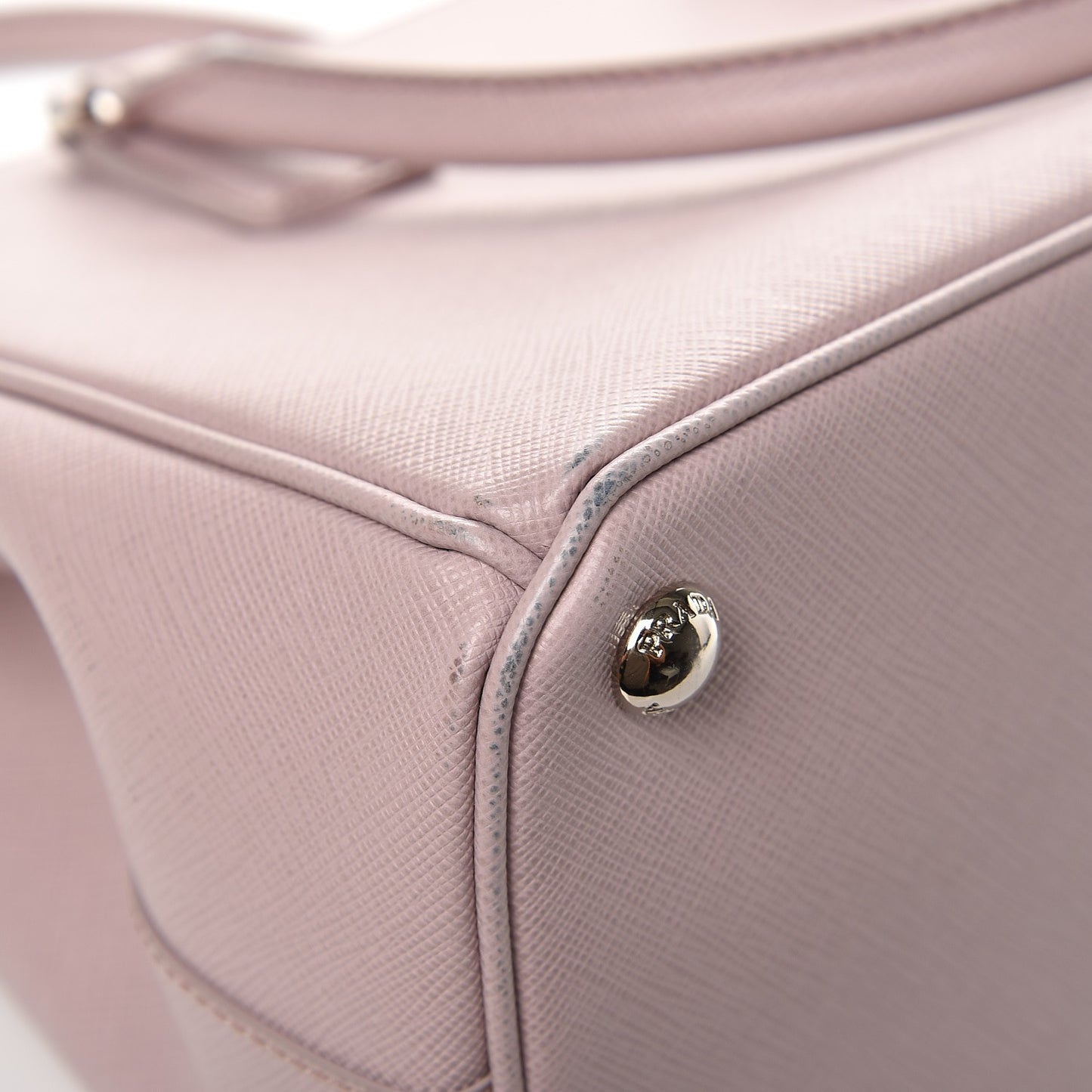 Saffiano Small Galleria Double Zip Tote Mughetto