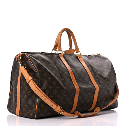 Louis Vuitton Monogram Keepall Bandouliere 55 3 of 41