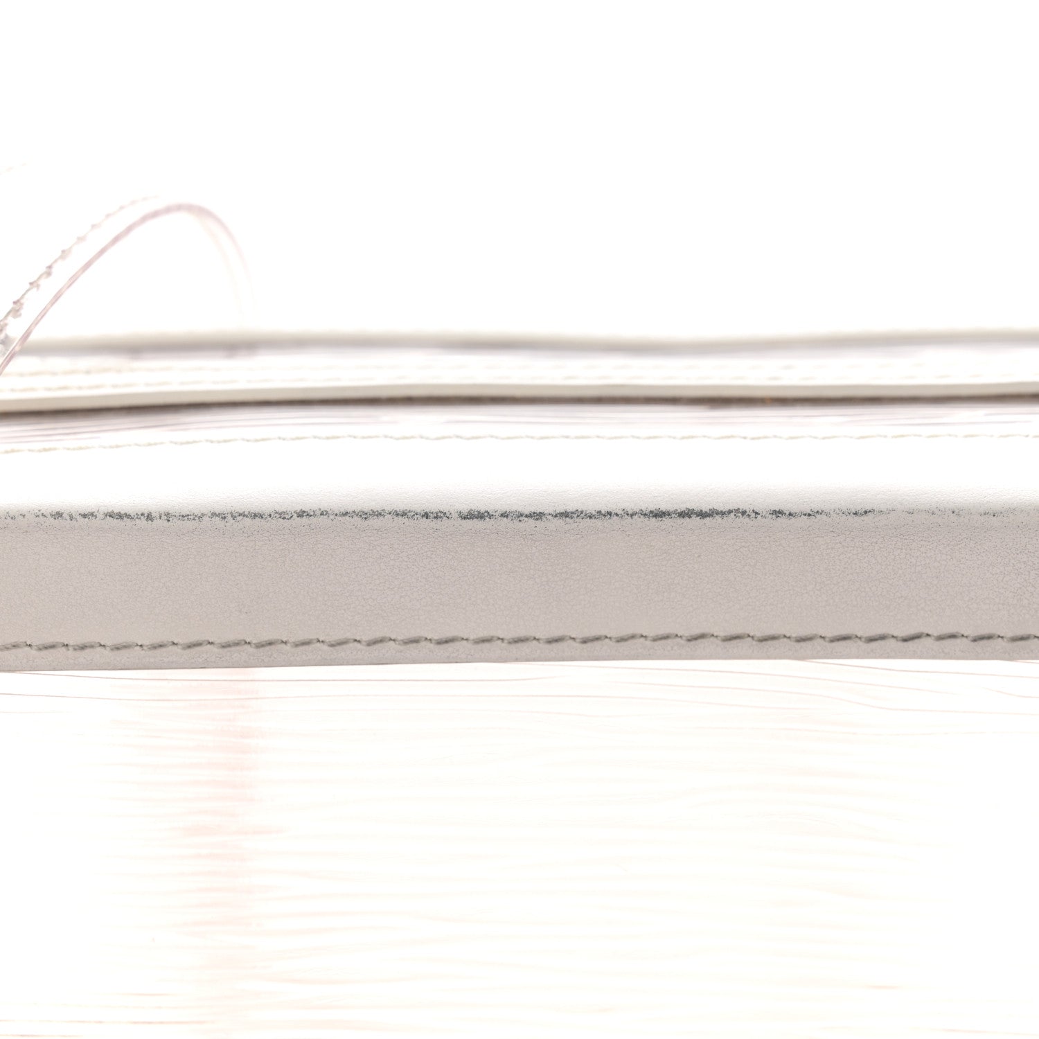 Louis Vuitton Calfskin PVC Epi Plage Soft Trunk Optic White 10 of 10