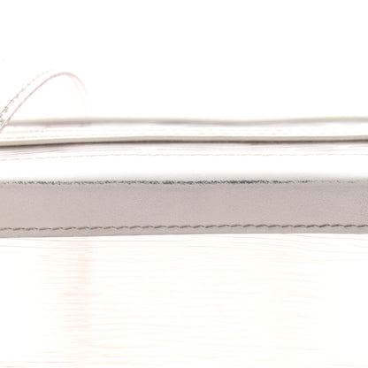 Louis Vuitton Calfskin PVC Epi Plage Soft Trunk Optic White 10 of 10