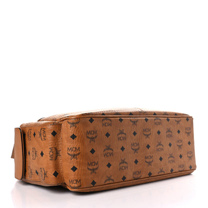 MCM Visetos Large Klassik Diaper Bag Cognac 5 of 9