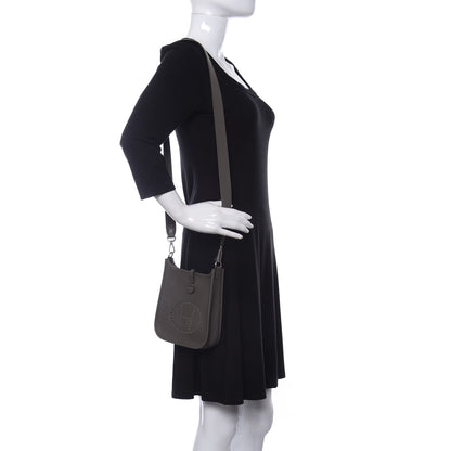 Hermes Taurillon Clemence Evelyne TPM Etain 2 of 11