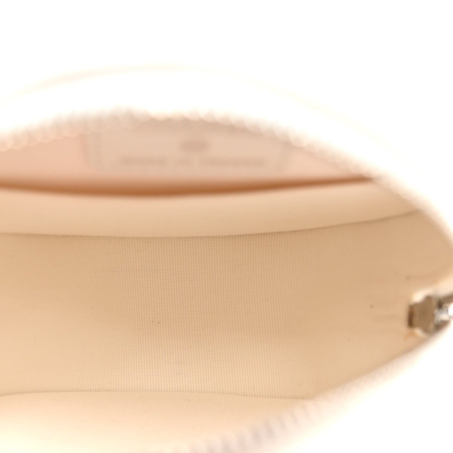 Chanel Iridescent Lambskin Quilted Coco Bow Round Clutch With Chain Ivory 5 of 10