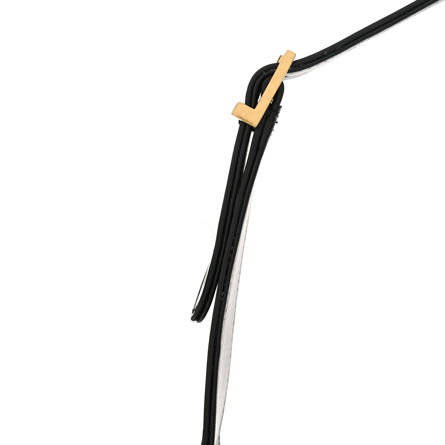 Saint Laurent Patent Calfskin Le 5 A 7 Hobo Black 13 of 15