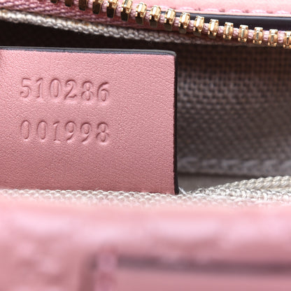 Gucci Soft Microguccissima Medium Crossbody Bag Soft Pink 9 of 17