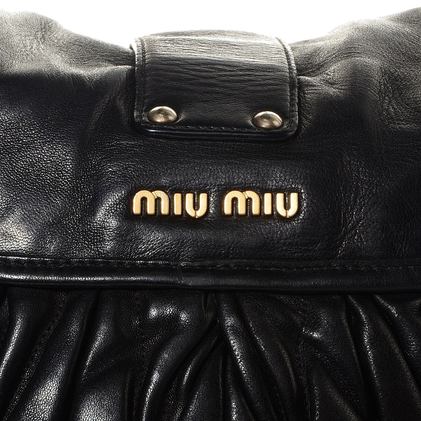 Nappa Matelasse Coffer Hobo Black