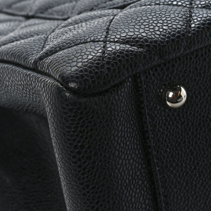 Chanel Caviar Quilted XL Grand Shopping Tote GST Black 11 of 12