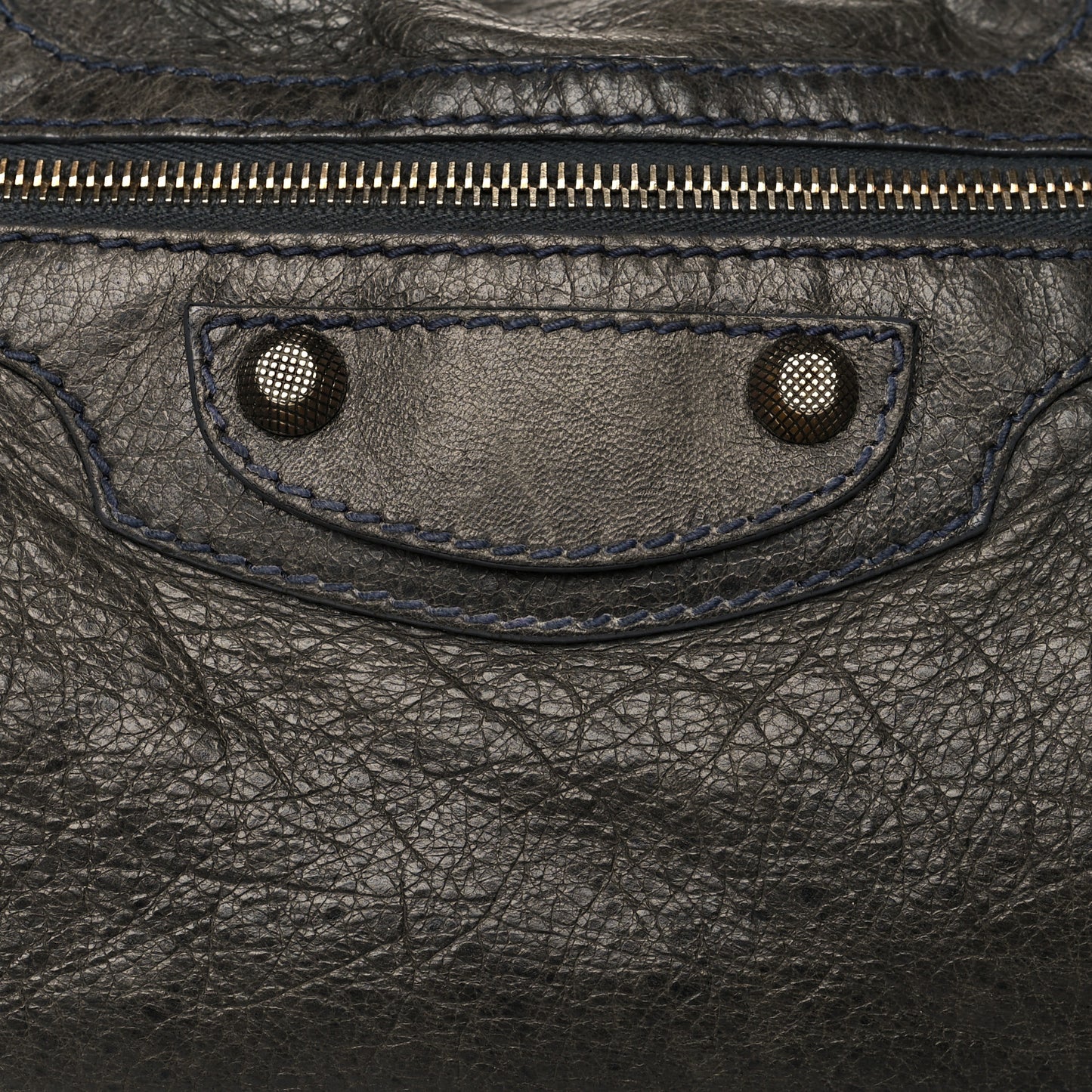 Agneau Giant 12 Rose Gold Hardware City Anthracite