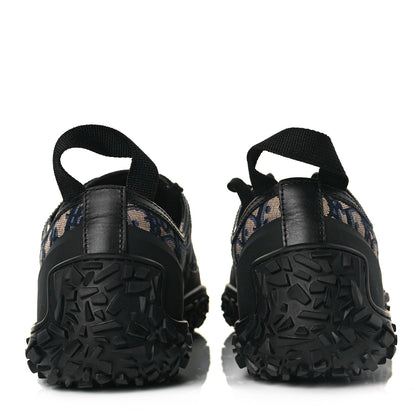 Christian Dior Jacquard Rubber Oblique Mens B28 Low Top Sneakers 44 Black Apricot 5 of 9