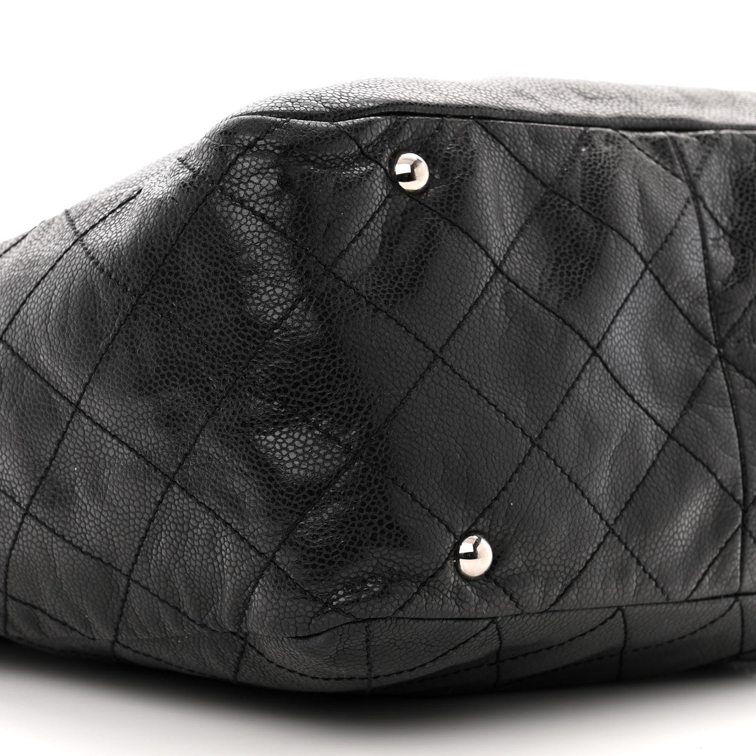 Chanel Soft Caviar Large Timeless CC Shoulder Bag Black 9 of 10