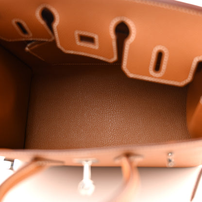 Hermes Epsom Birkin Sellier 25 Gold 5 of 10
