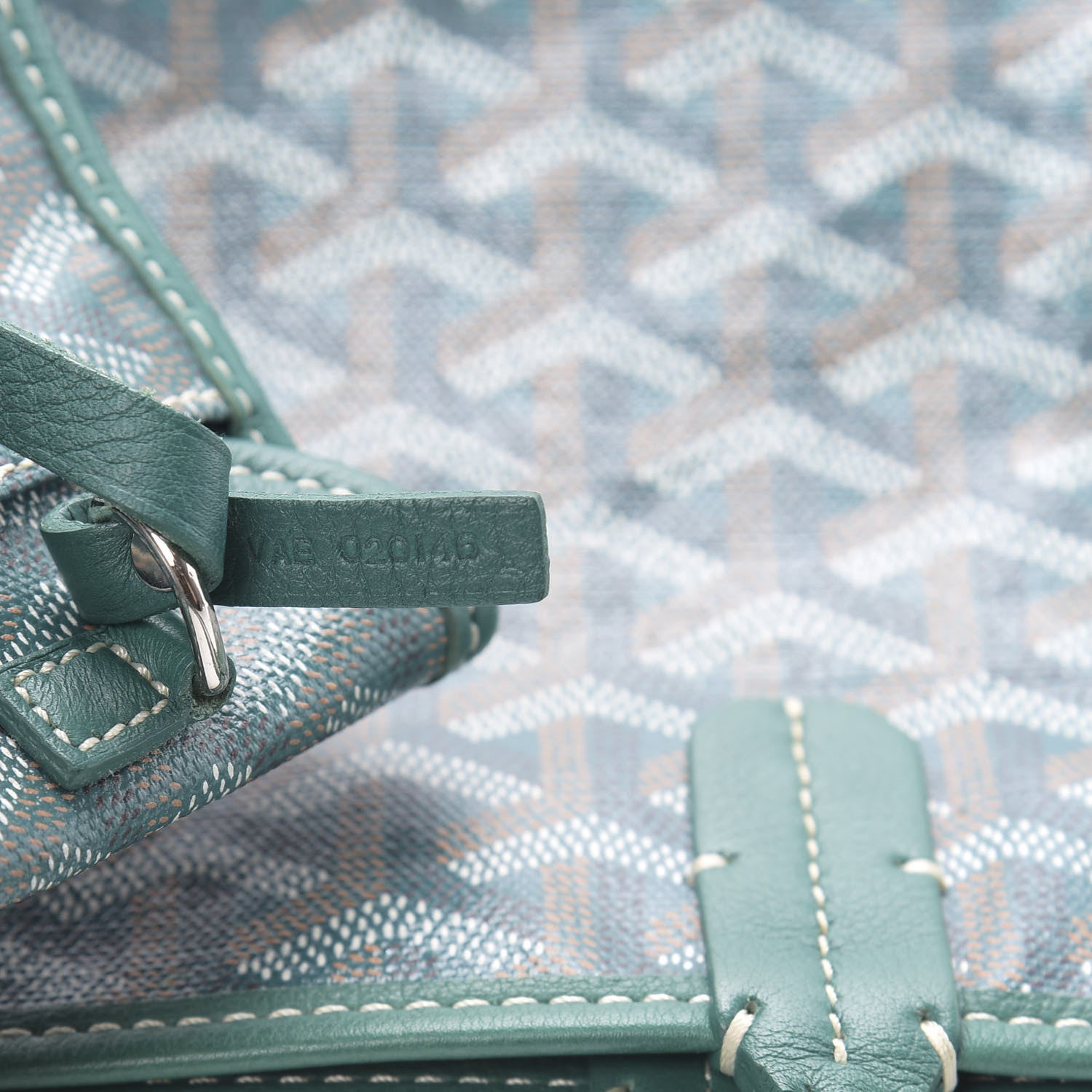 Goyard Goyardine Saint Louis PM Green 8 of 11