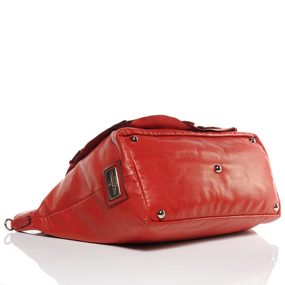 Valentino Garavani Nappa Petale Large Tote Red 4 of 8