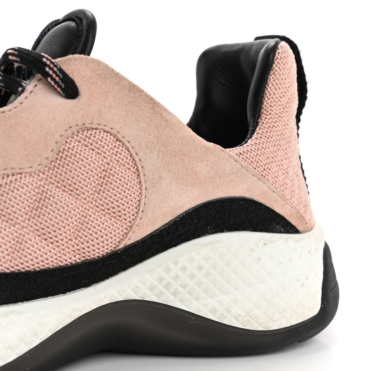 Chanel Mesh Suede Calfskin Quilted Sneakers 40 Pink Beige 15 of 15