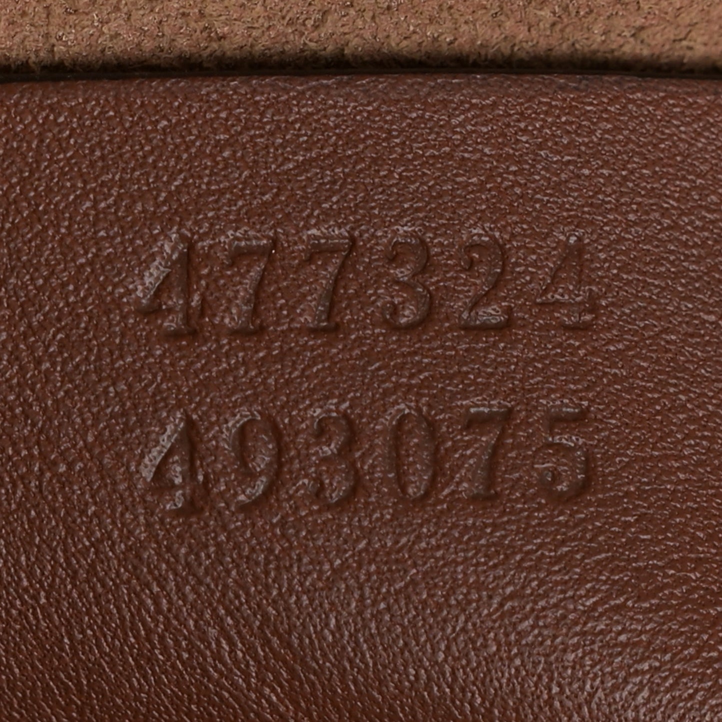 GG Supreme Monogram Large Linea A Hobo Light Brown