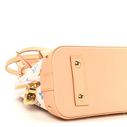 Louis Vuitton LV x TM Monogram Multicolor Alma BB White 9 of 11