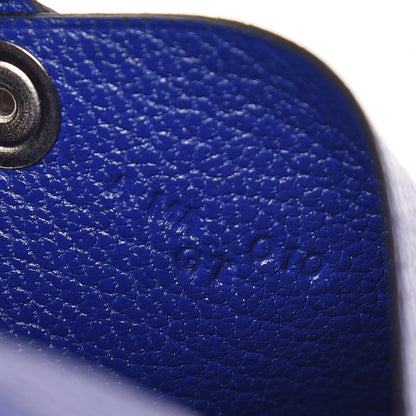 Hermes Chevre Mysore Calvi Card Case Bleu Electrique 7 of 8