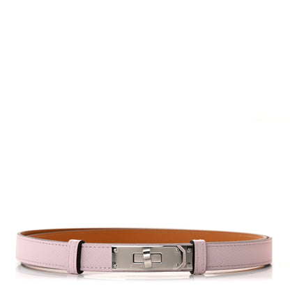 Hermes Epsom Kelly Belt Mauve Pale 1 of 5