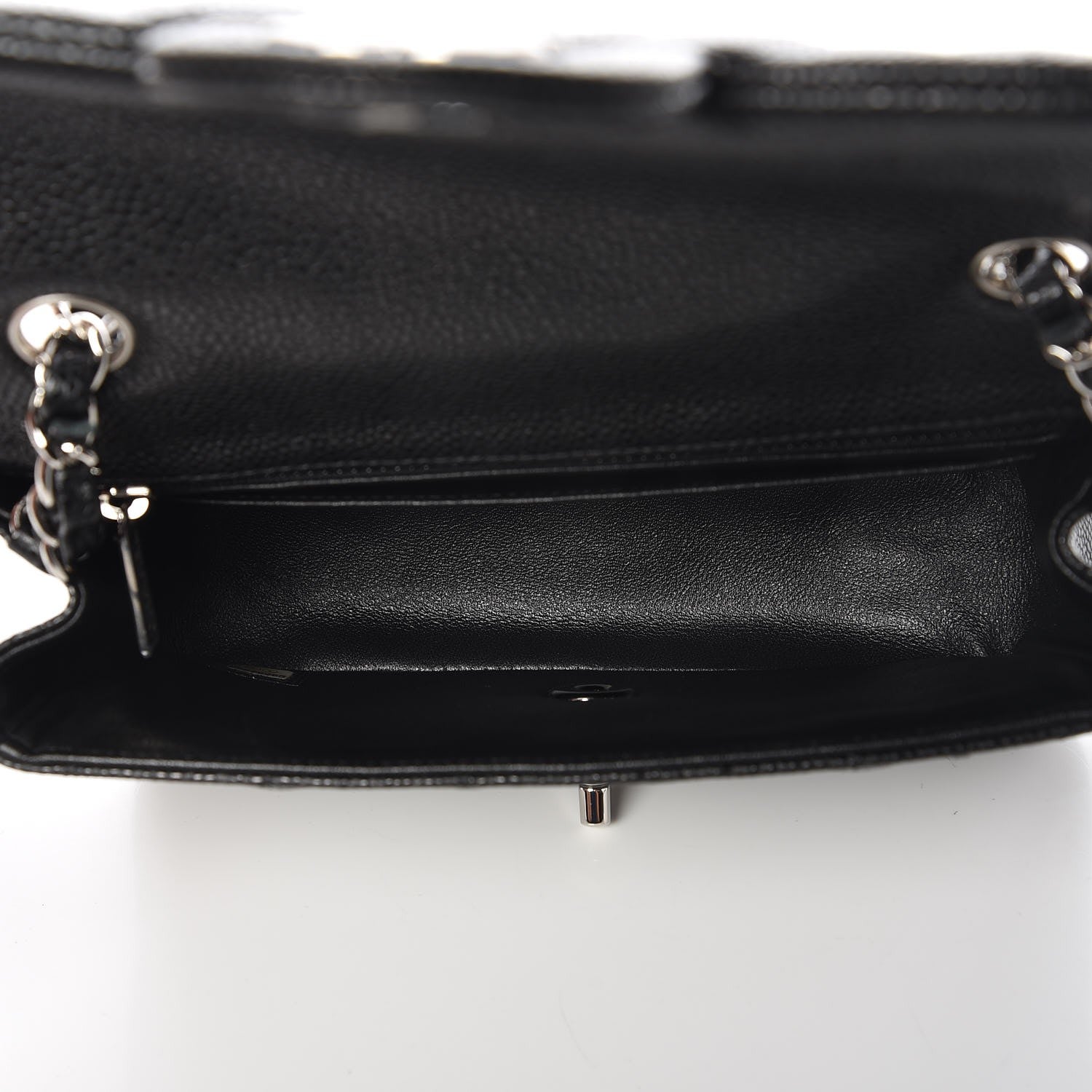 Chanel Caviar Quilted Mini Rectangular Flap Black 5 of 7