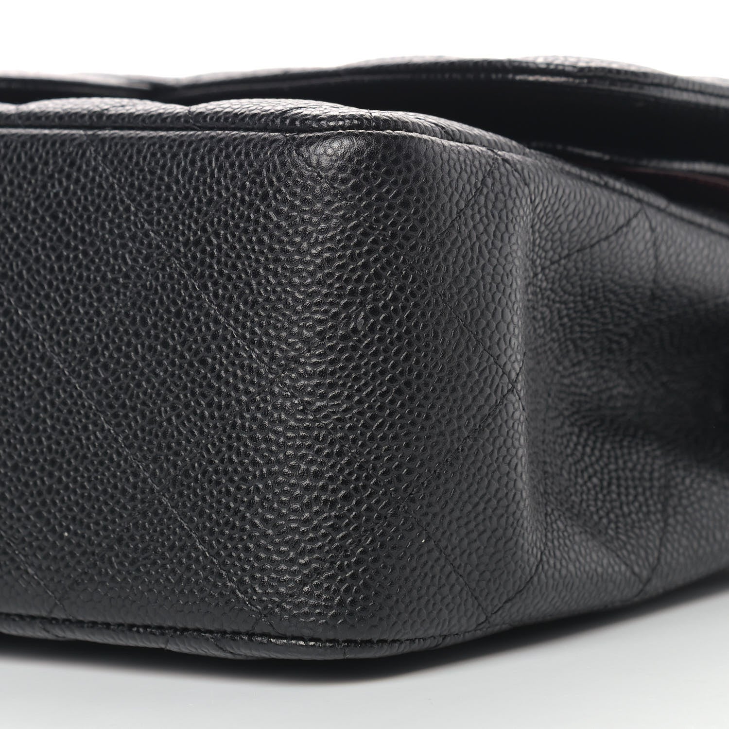 Chanel Caviar Quilted Jumbo Double Flap Black 8 of 11