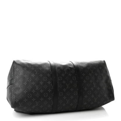 Louis Vuitton Monogram Eclipse Keepall Bandouliere 55 3 of 19