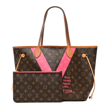 Louis Vuitton Monogram V Neverfull MM Grenade 3 of 14