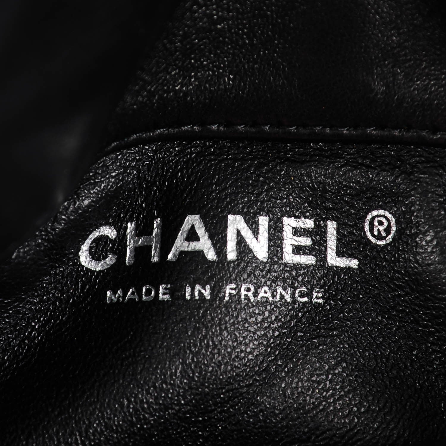 Chanel Lambskin Quilted Mineral Nights Flap Wristlet Black 6 of 7