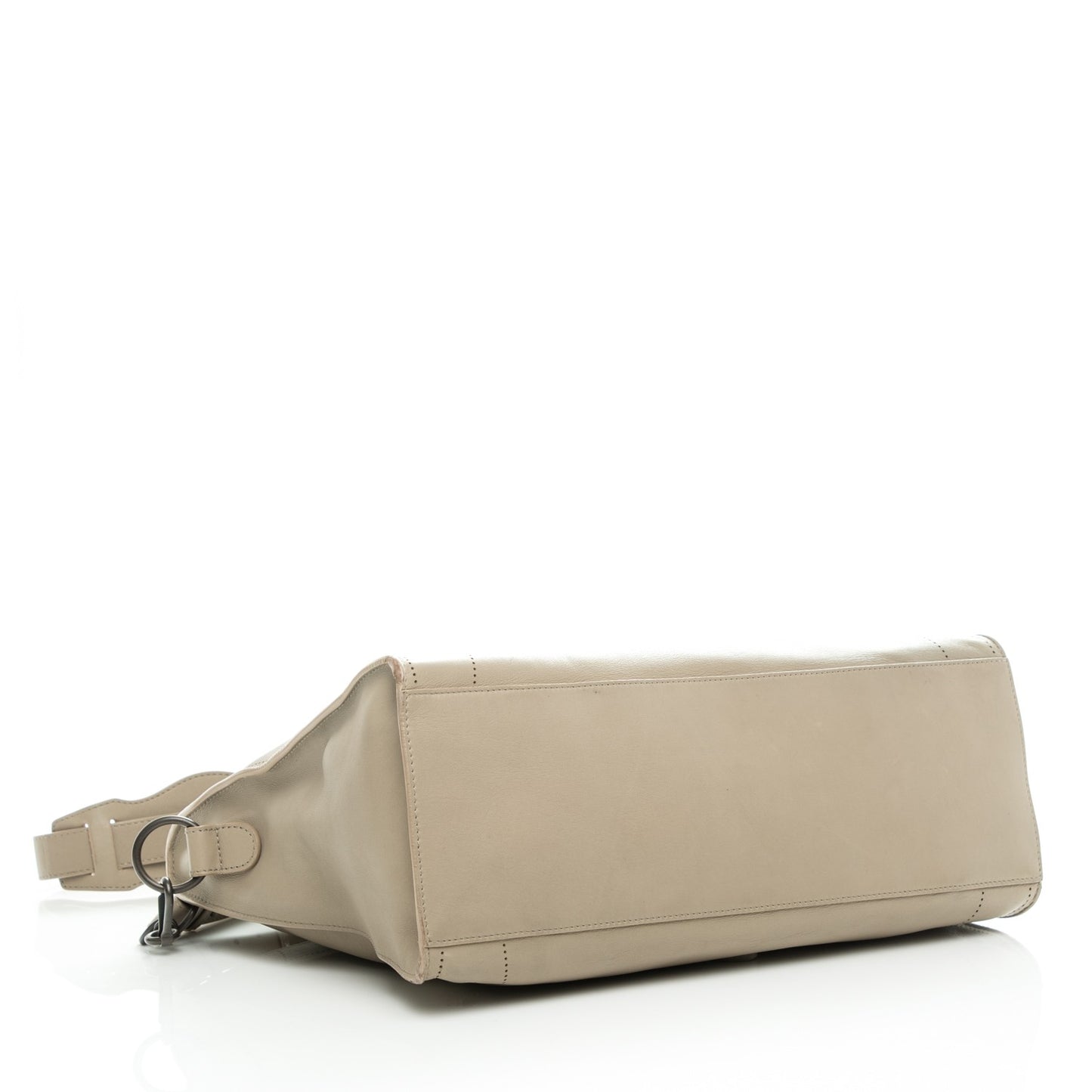 Veau Grana Perforated Blackout Hardware City Gris Cendre