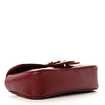 Gucci Calfskin Matelasse Super Mini GG Marmont Shoulder Bag Rosso Ancora 4 of 11
