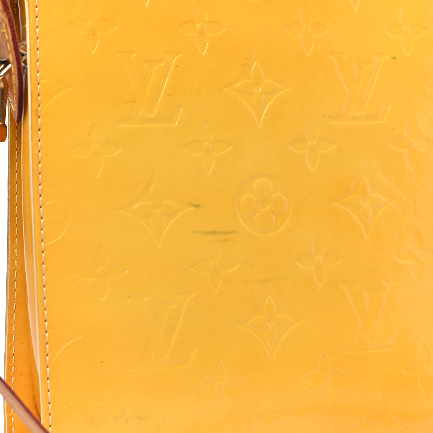 Louis Vuitton Vernis Mott Yellow 13 of 14