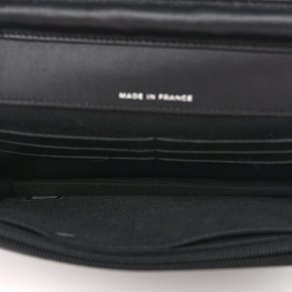 Chanel Patent Strass Wallet On Chain WOC Black 6 of 12