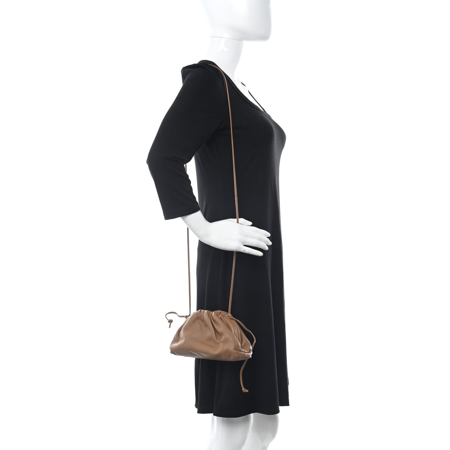 Butter Calfskin The Mini Pouch Cammello