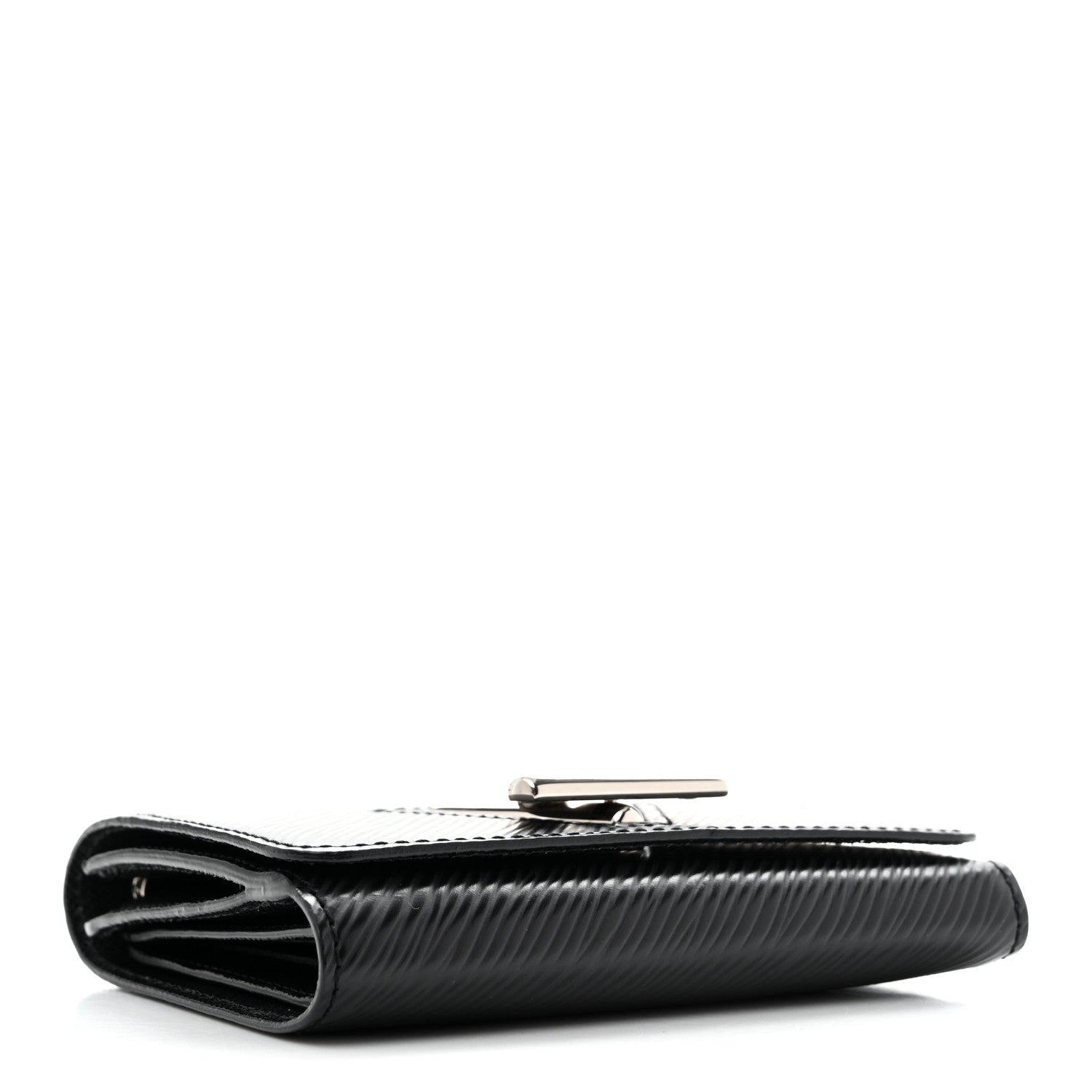 Louis Vuitton Epi Twist Compact Wallet Black 4 of 8