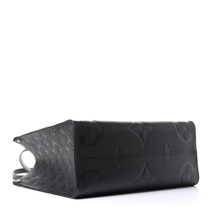 Louis Vuitton Empreinte Monogram Giant Onthego MM Black 4 of 7