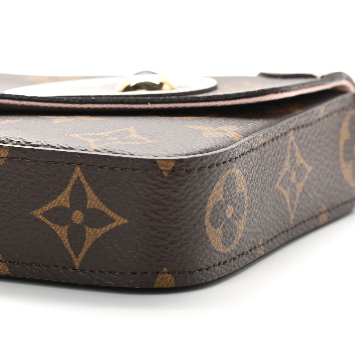 Louis Vuitton Monogram Valentine Dog Pochette Felicie Chain Wallet 9 of 10