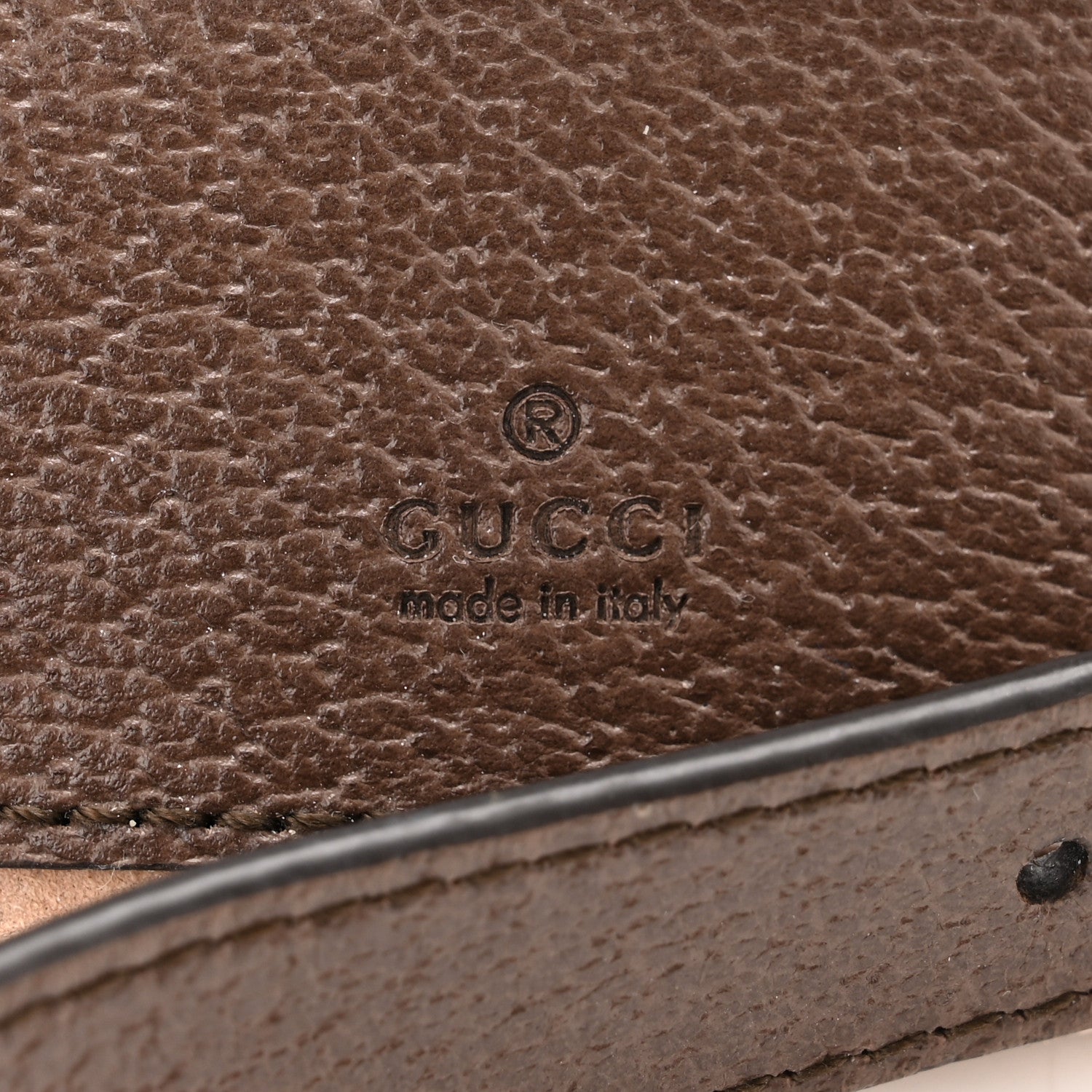 Gucci GG Supreme Monogram Textured Calfskin Web Mini Ophidia Half Moon Hobo Beige Ebony New Acero 6 of 12