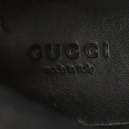 Gucci Nappa Frances GG Matelasse Platform Combat Boots 39 Black 8 of 9
