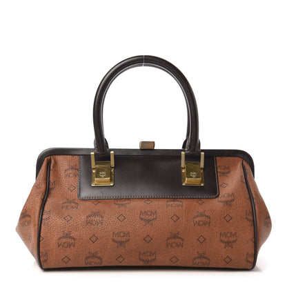 MCM Visetos Bag Cognac 1 of 8