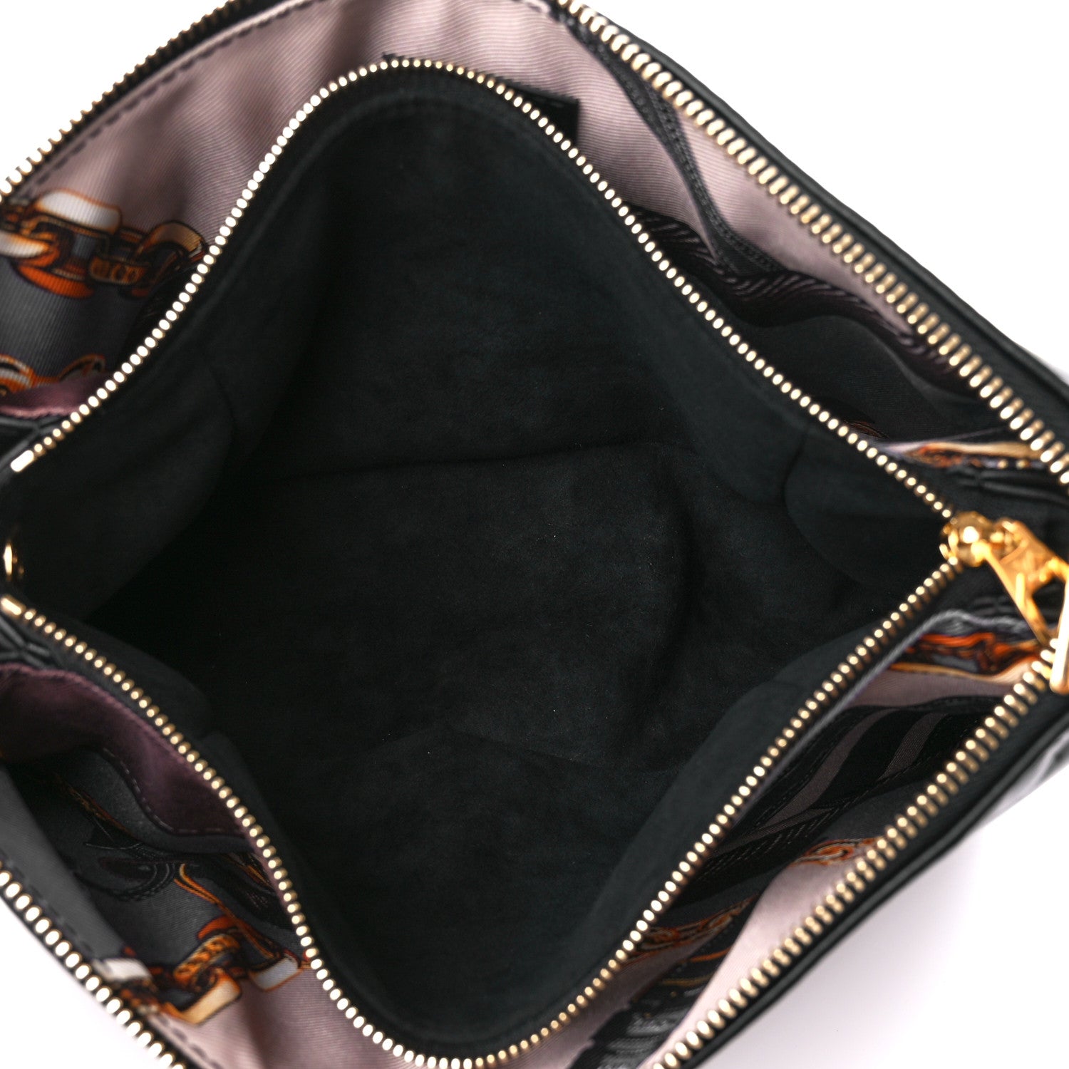 Louis Vuitton Lambskin Embossed Monogram Scarf Coussin PM Black 6 of 11